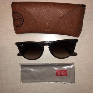 Never worn Erika ray ban sunglasses